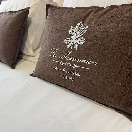 Les Marronniers Bed and Breakfast Lavérune Eksteriør billede